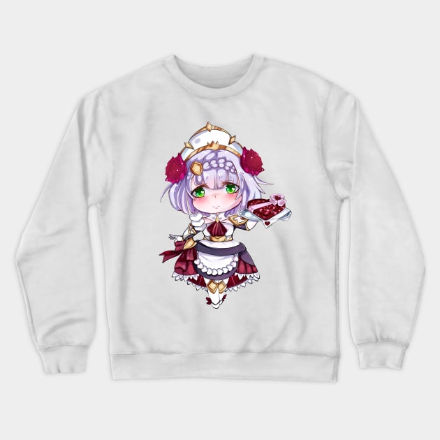 Chibi Noelle Genshin Impact Crewneck Sweatshirt by Anime Dreams Store